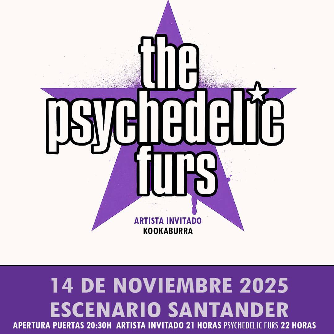 Concierto THE PSYCHEDELIC FURS Santander 2025