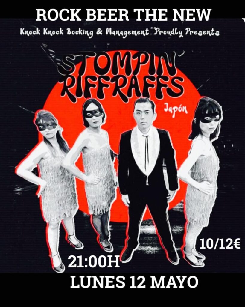 Concierto STOMPIN RIFF RAFFS 12 MAYO