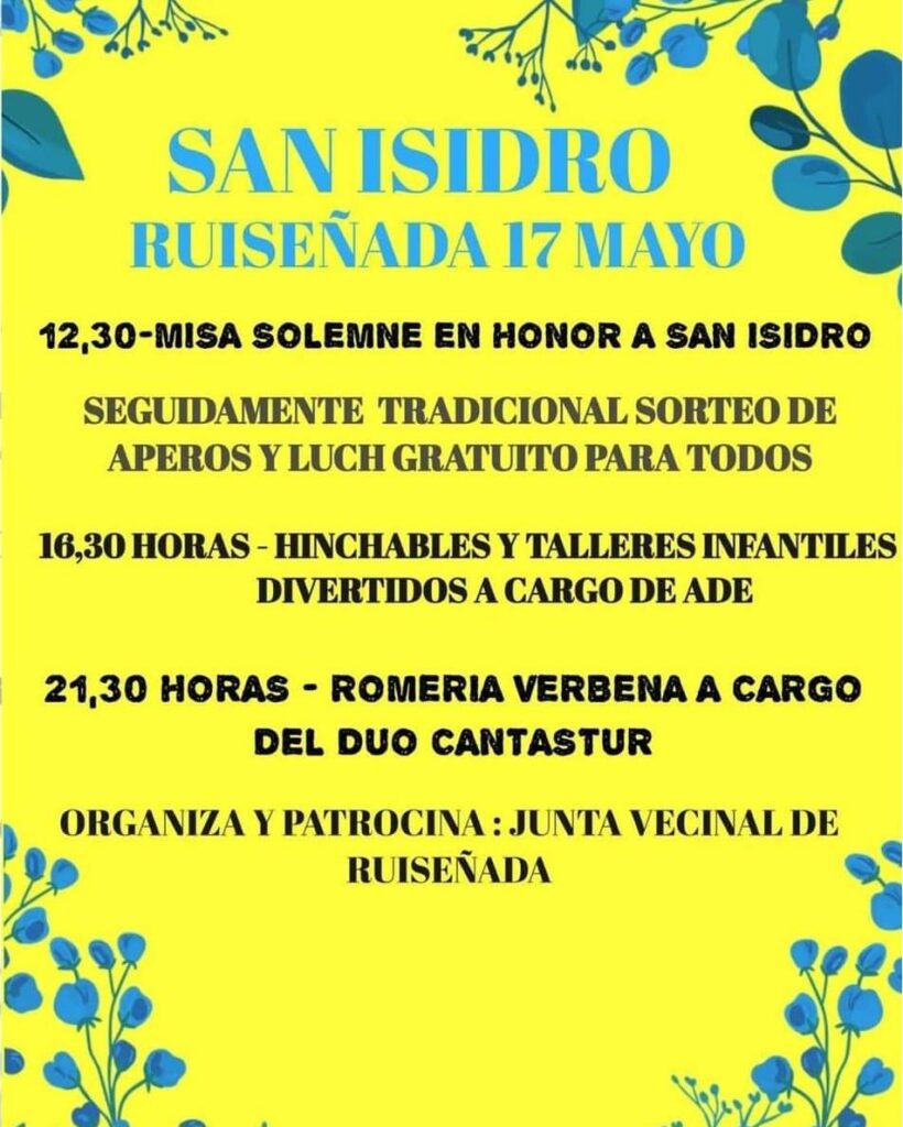San Isidro Ruiseñada 2025