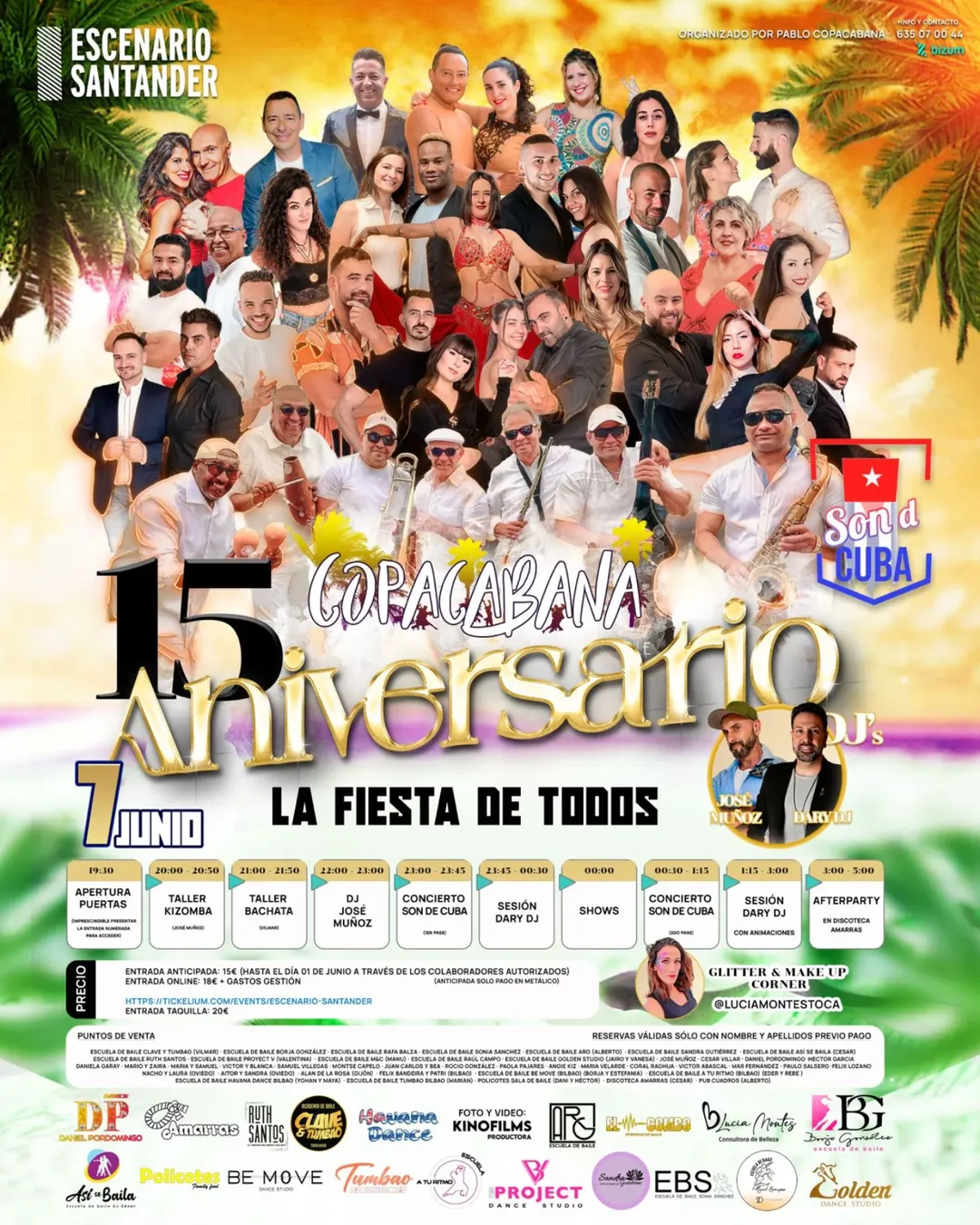 15º ANIVERSARIO COPACABANA SALA DE BAILE