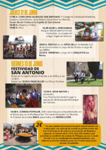 Fiestas de San Antonio Renedo de Piélagos 2025