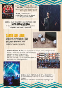 Fiestas de San Antonio Renedo de Piélagos 2025