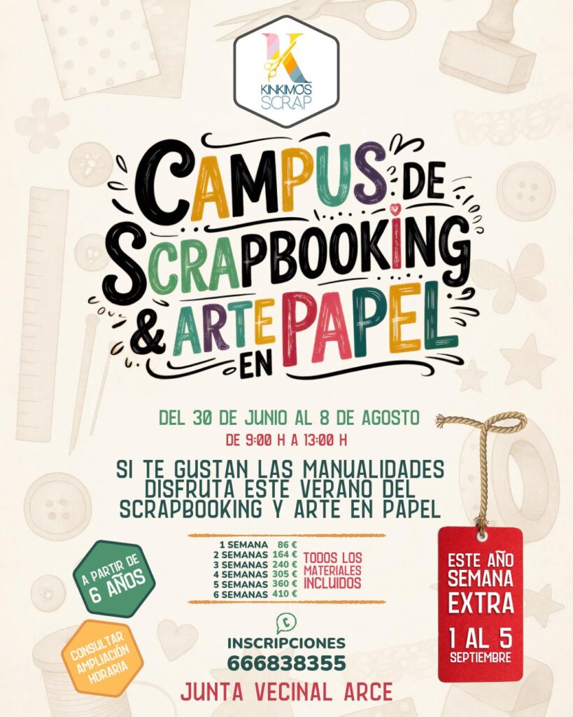 CAMPUS DE SCRAPBOOKING & ARTE EN PAPEL