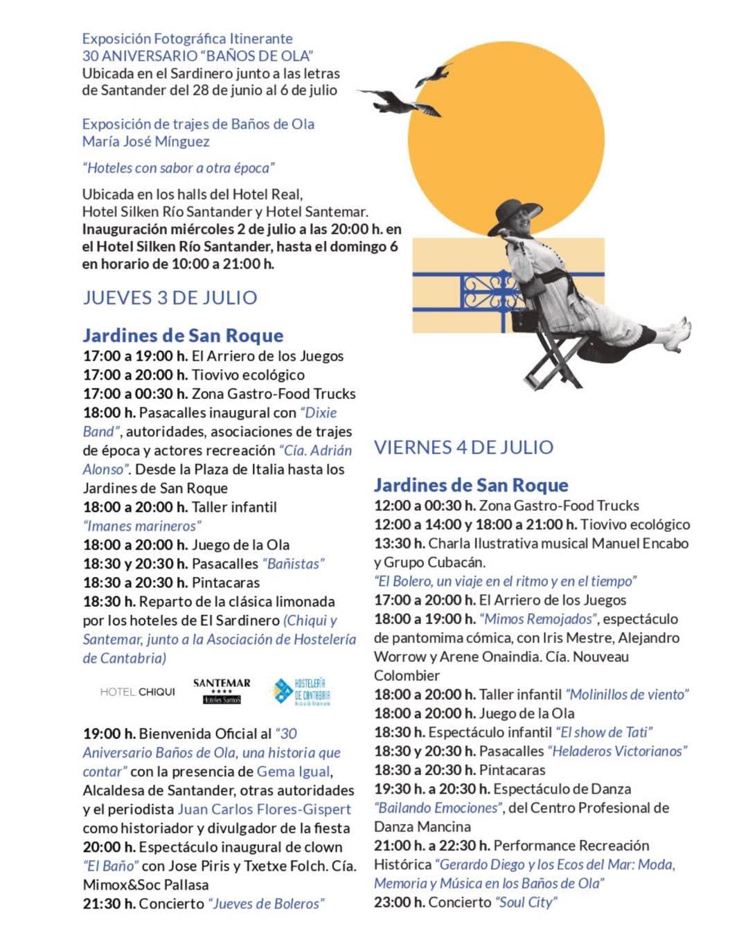 Baños de Ola Santander 2025