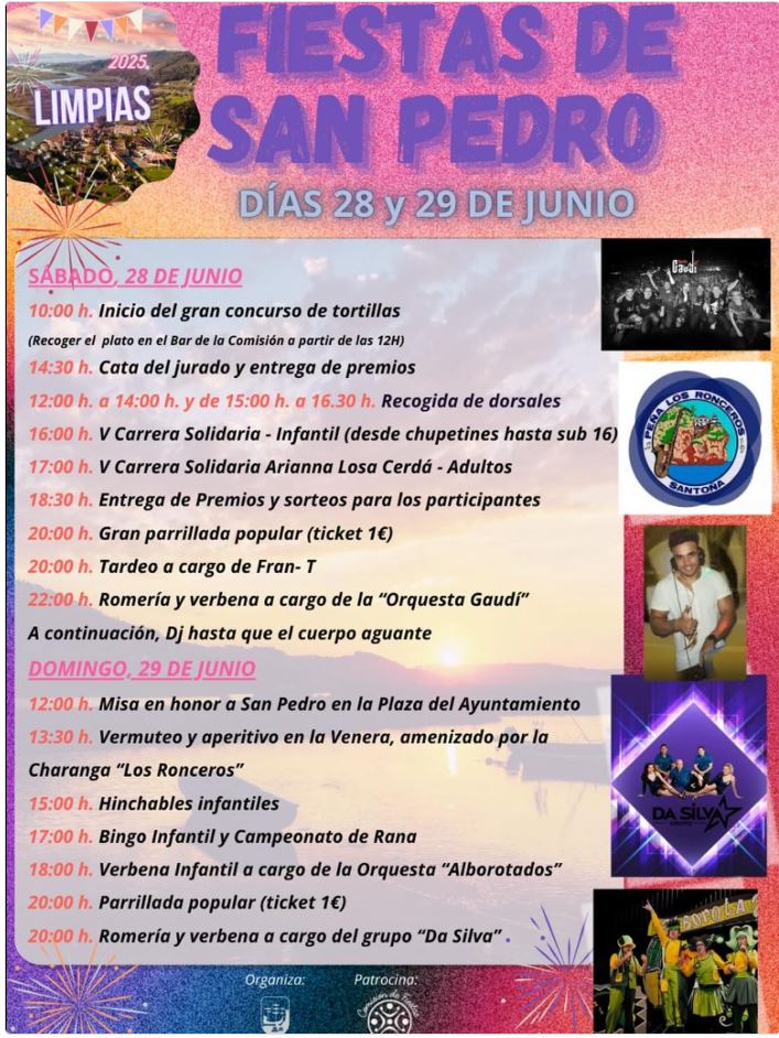 Fiestas de San Pedro Limpias 2025