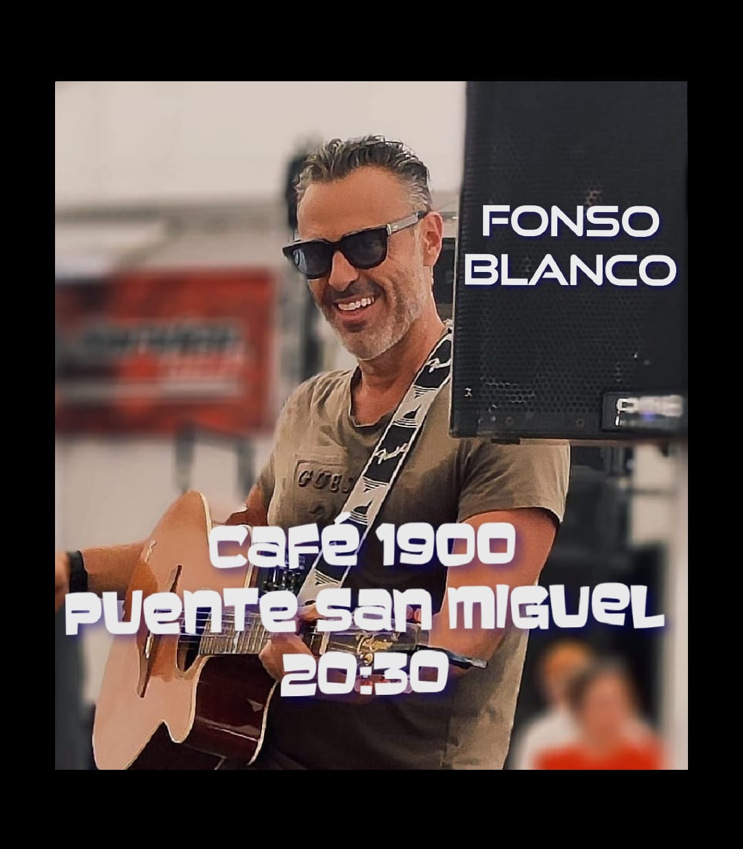 Concierto de Fonso Blanco  Café 1900