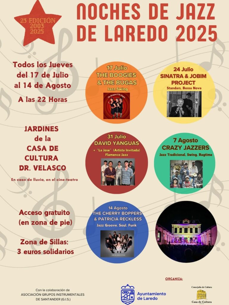 Noches de Jazz Laredo 2025