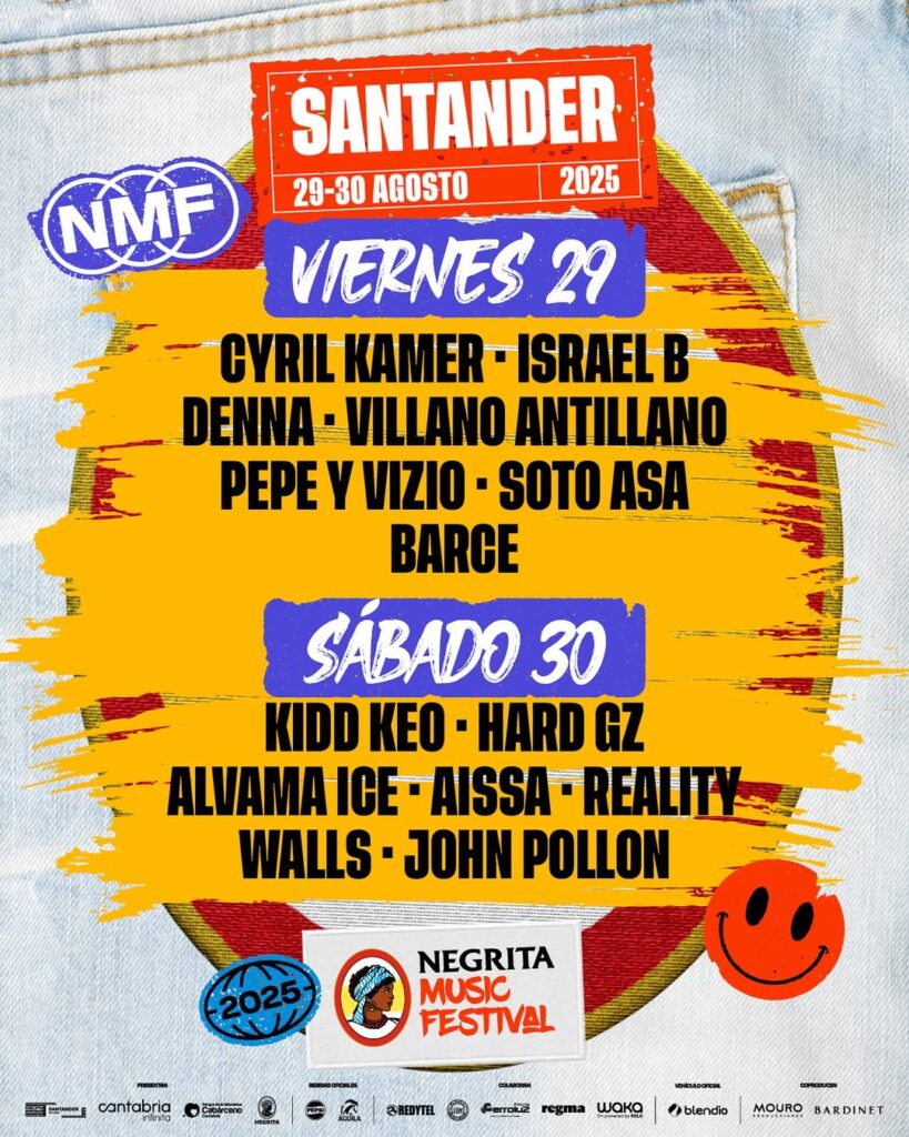 Negrita Music Festival Santander 2025