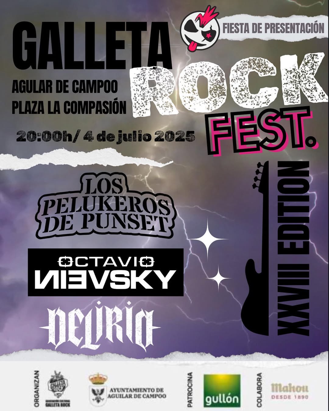 Fiesta de Presentación Galleta Rock Fest 2025