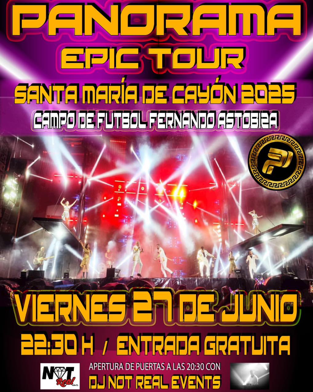 Panorama Epic Tour 27 Junio