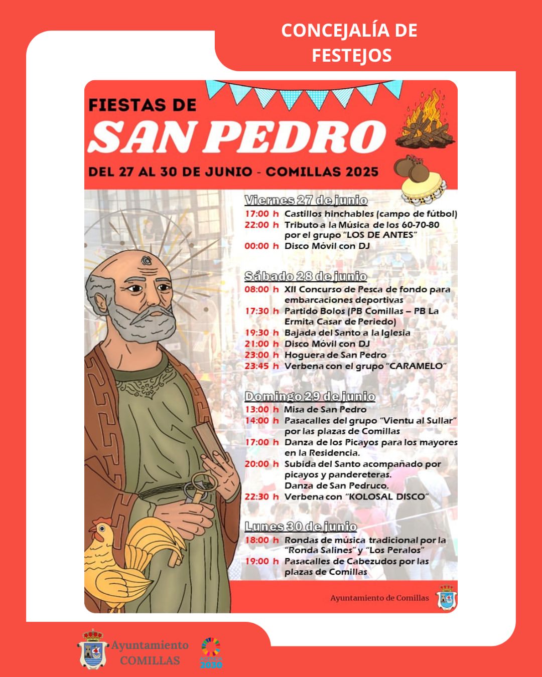Fiestas de San Pedro Comillas 2025