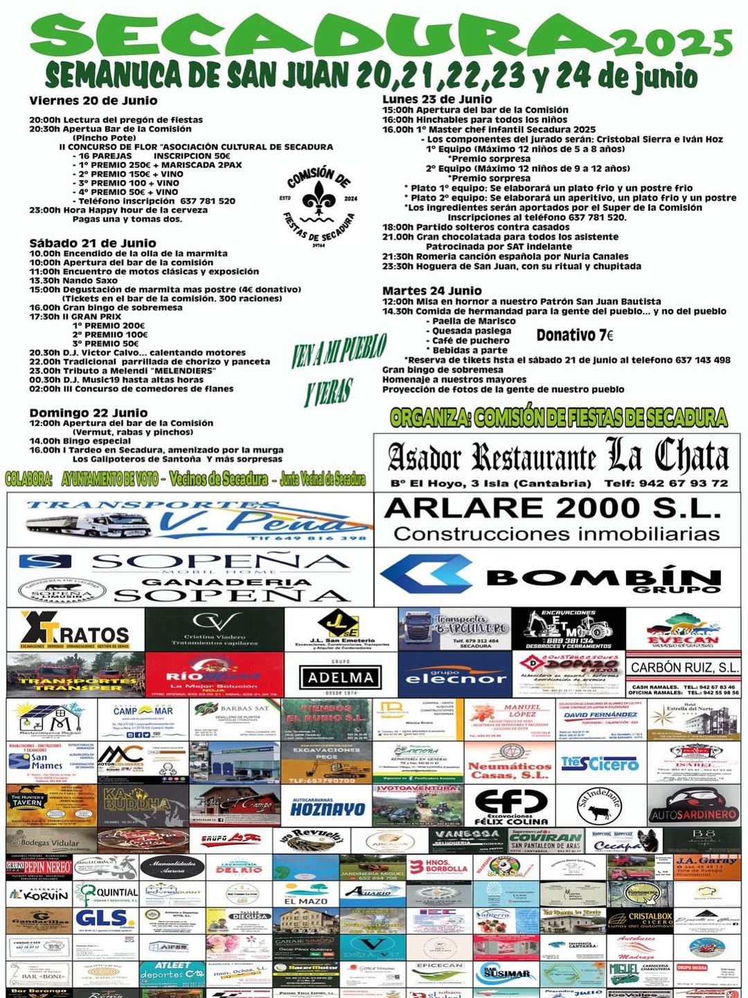 Semanuca de San Juan Secadura 2025