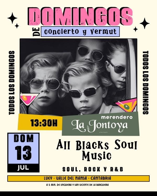 Sesión Vermút: All Blacks Soul Music