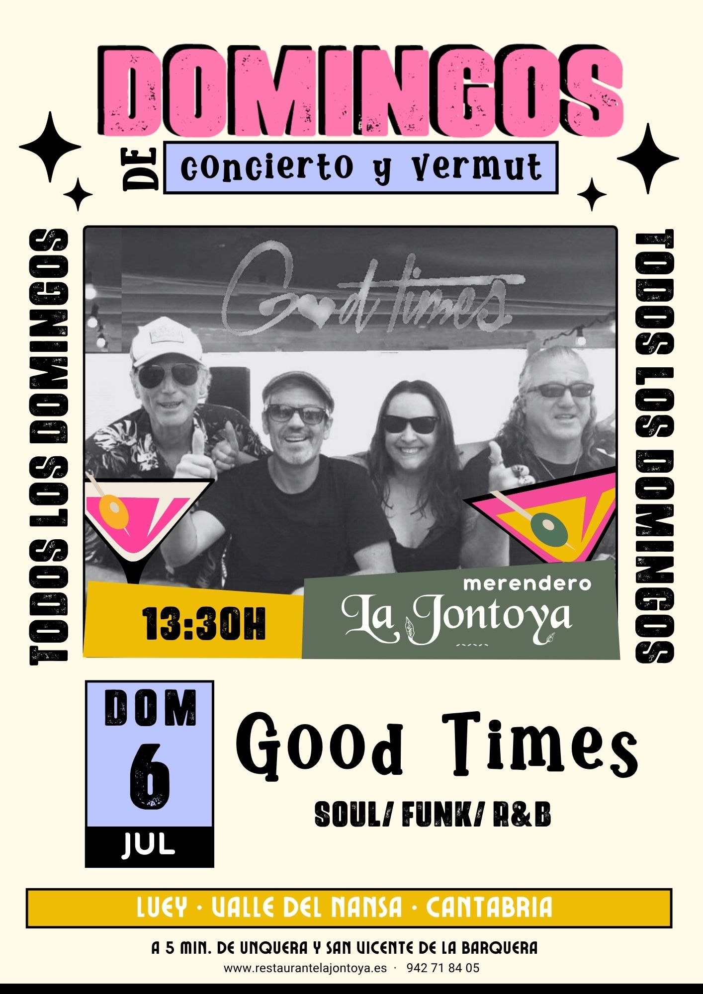 Sesiones vermut La Jontoya: Domingo con Good Times
