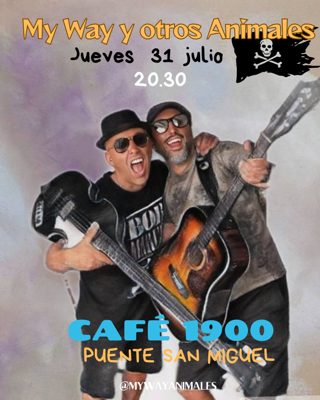 Muy way y otros animales en concierto