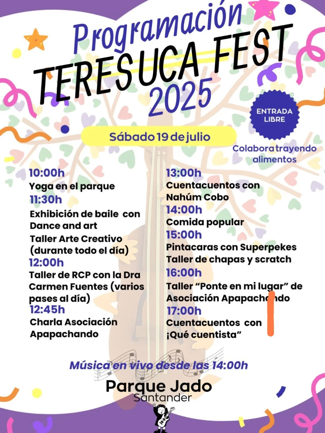Programación Teresuca Fest 2025