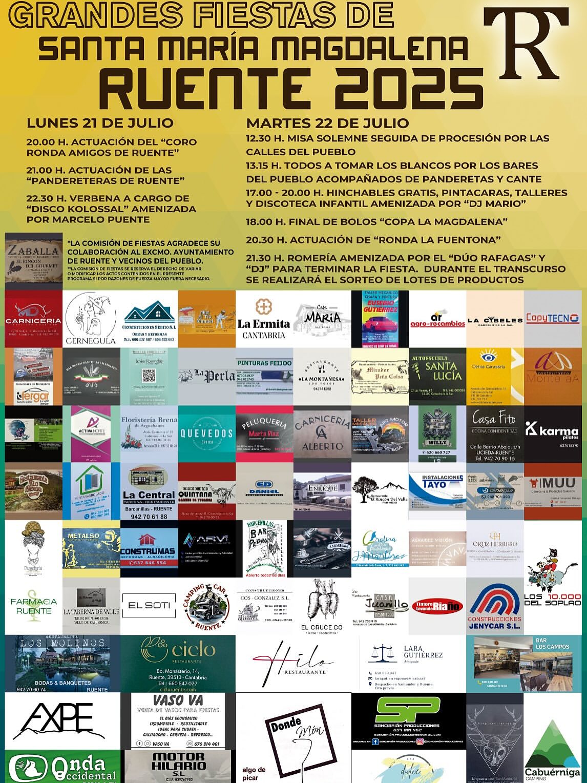 Santa María Magdalena Ruente 2025