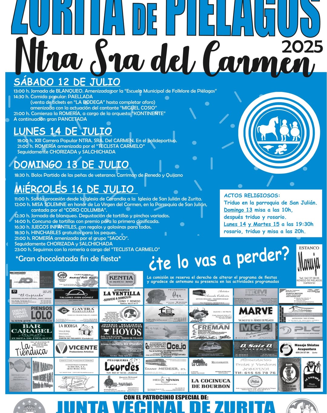 Nuestra Señora del Carmen Zurita de Piélagos 2025