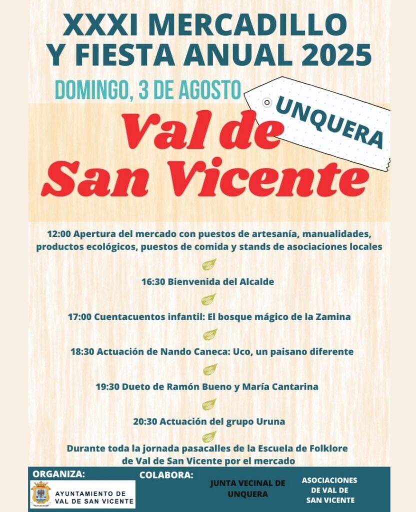 Fiesta Anual Val de San Vicente 2025