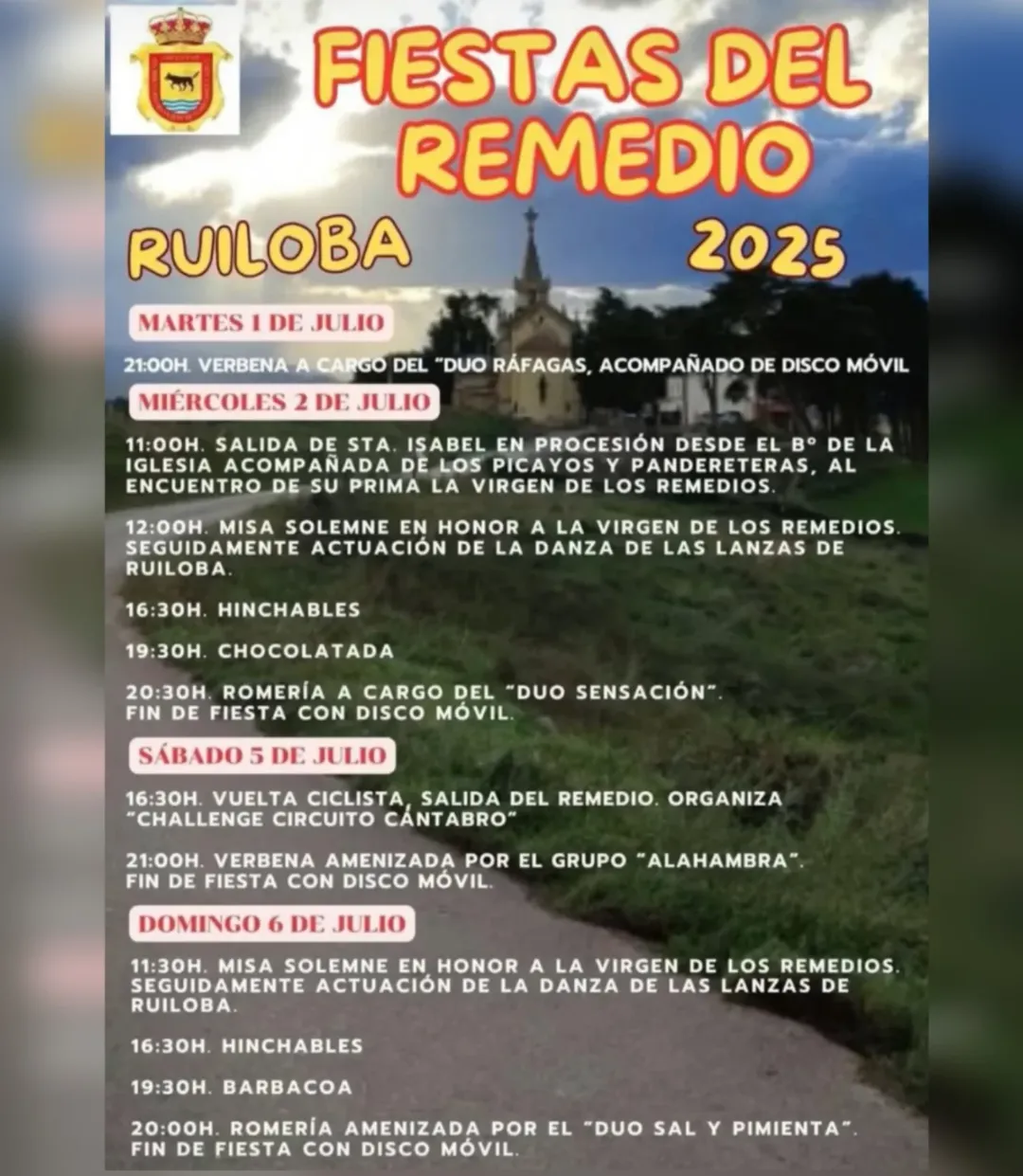 Fiestas del Remedio Ruiloba 2025
