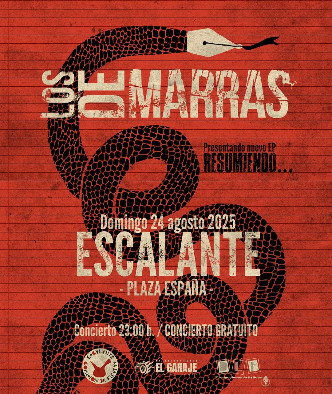 Concierto Los de Marras Escalante 2025