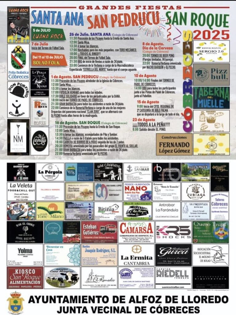 Santa Ana y San Pedrucu Cobreces 2025
