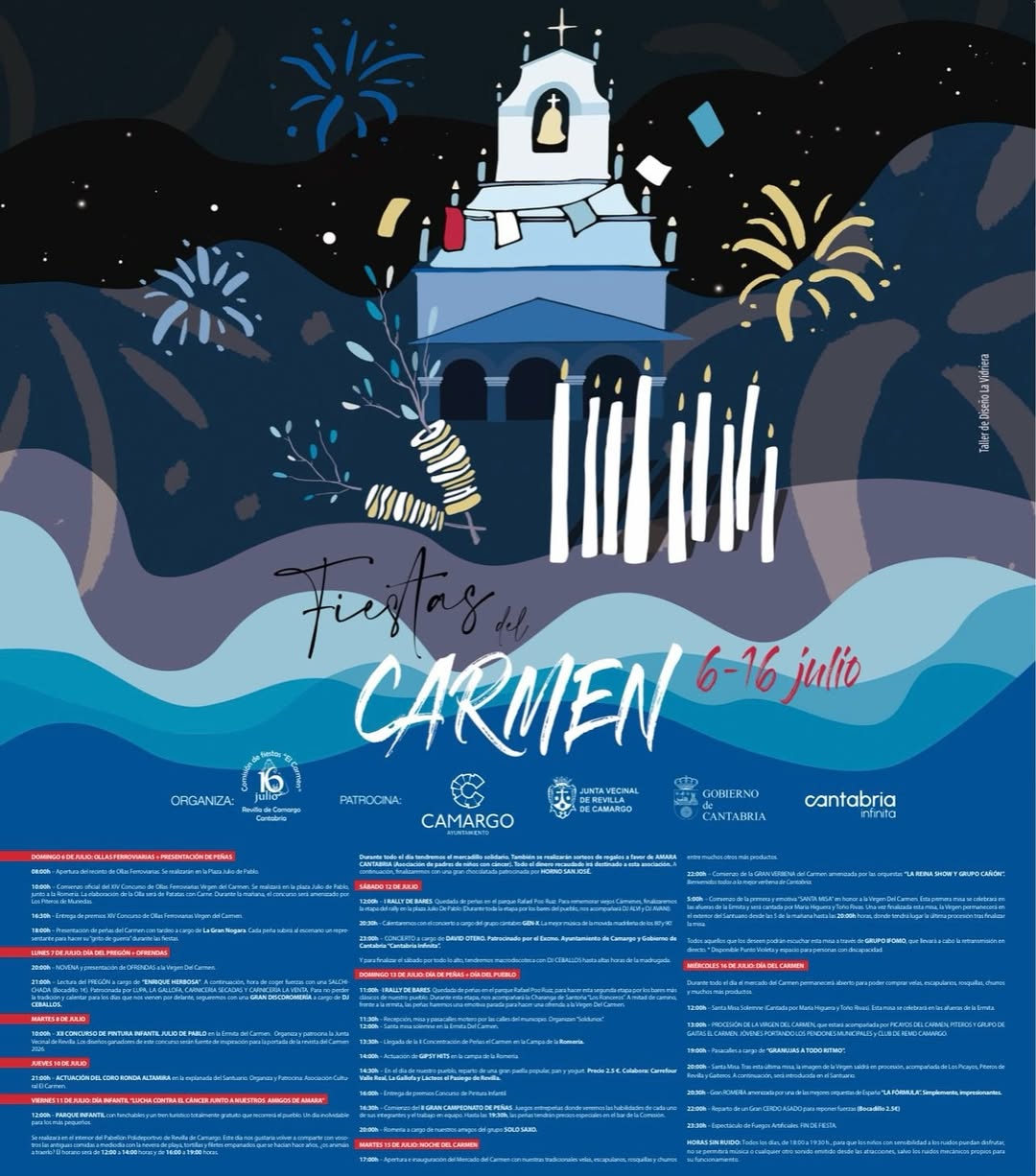 Fiestas del Carmen Revilla 2025