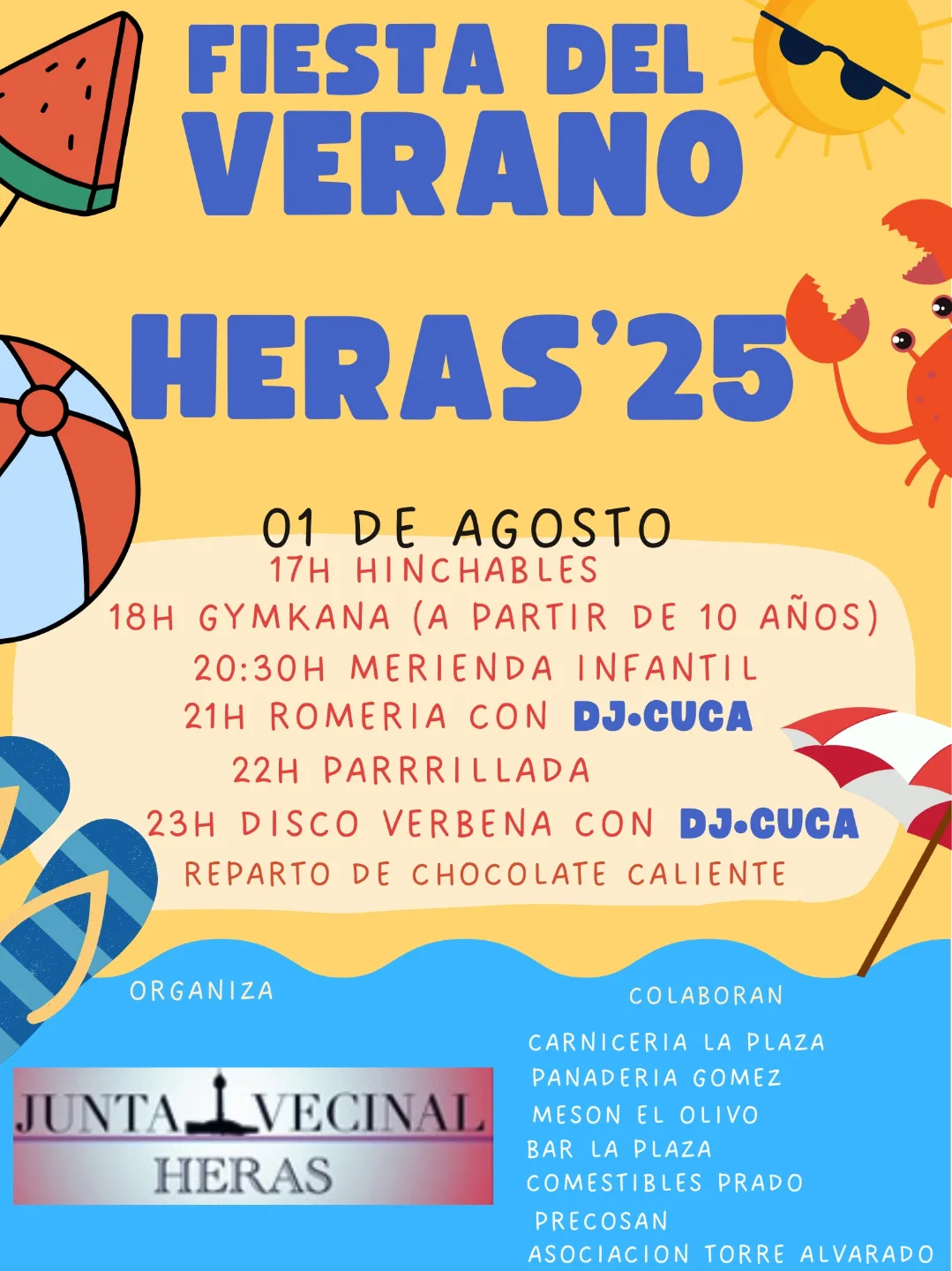 Fiesta del Verano Heras 2025