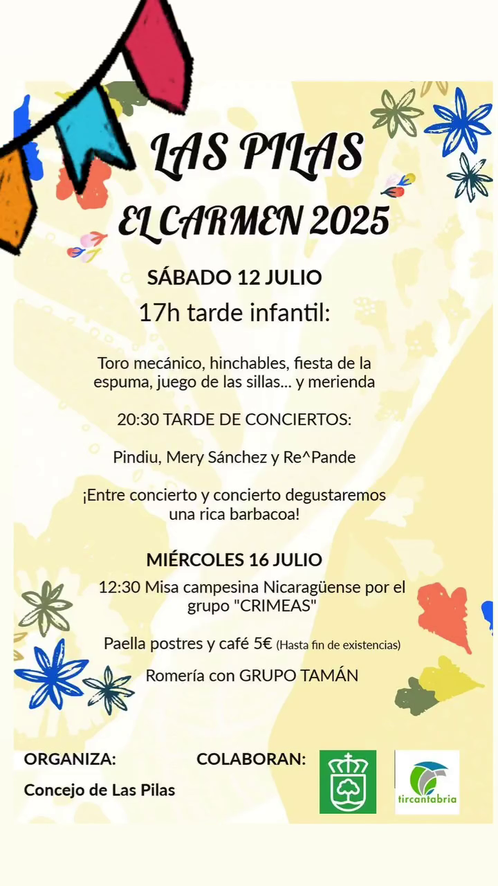 Fiestas del Carmen Las Pilas 2025