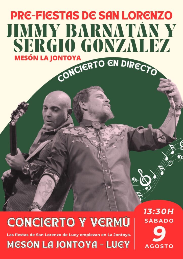 Concierto Jimmy Barnatán – Fiestas de Luey