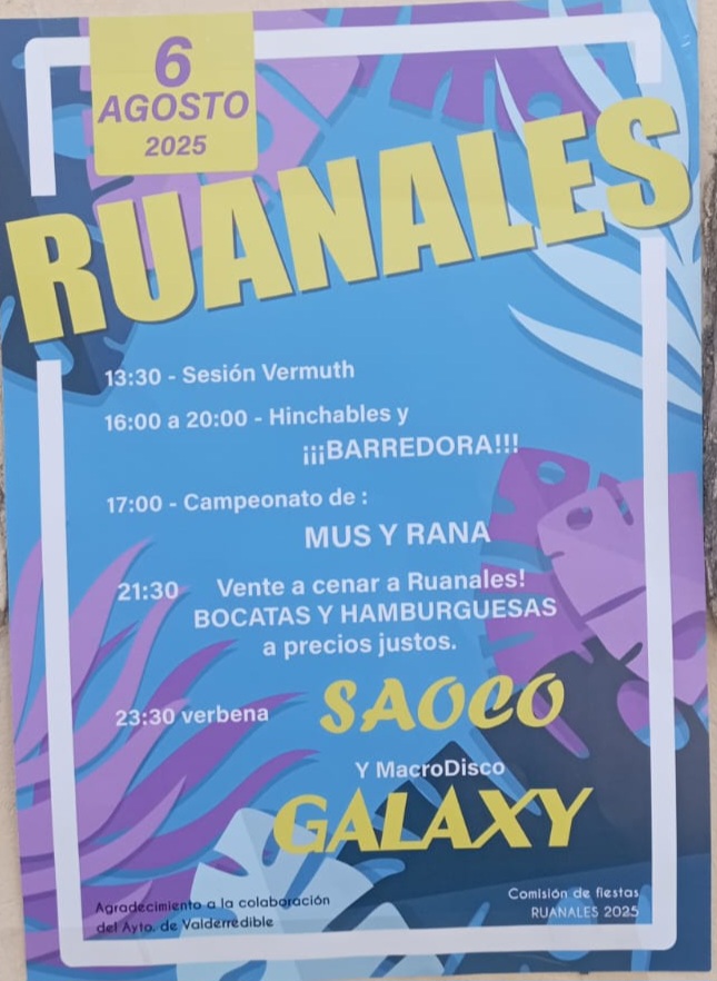 Fiestas de Ruanales