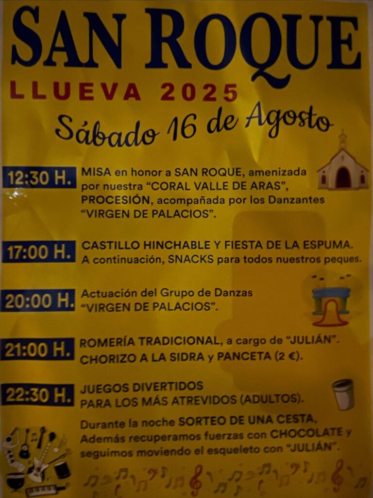 San Roque Llueva 2025