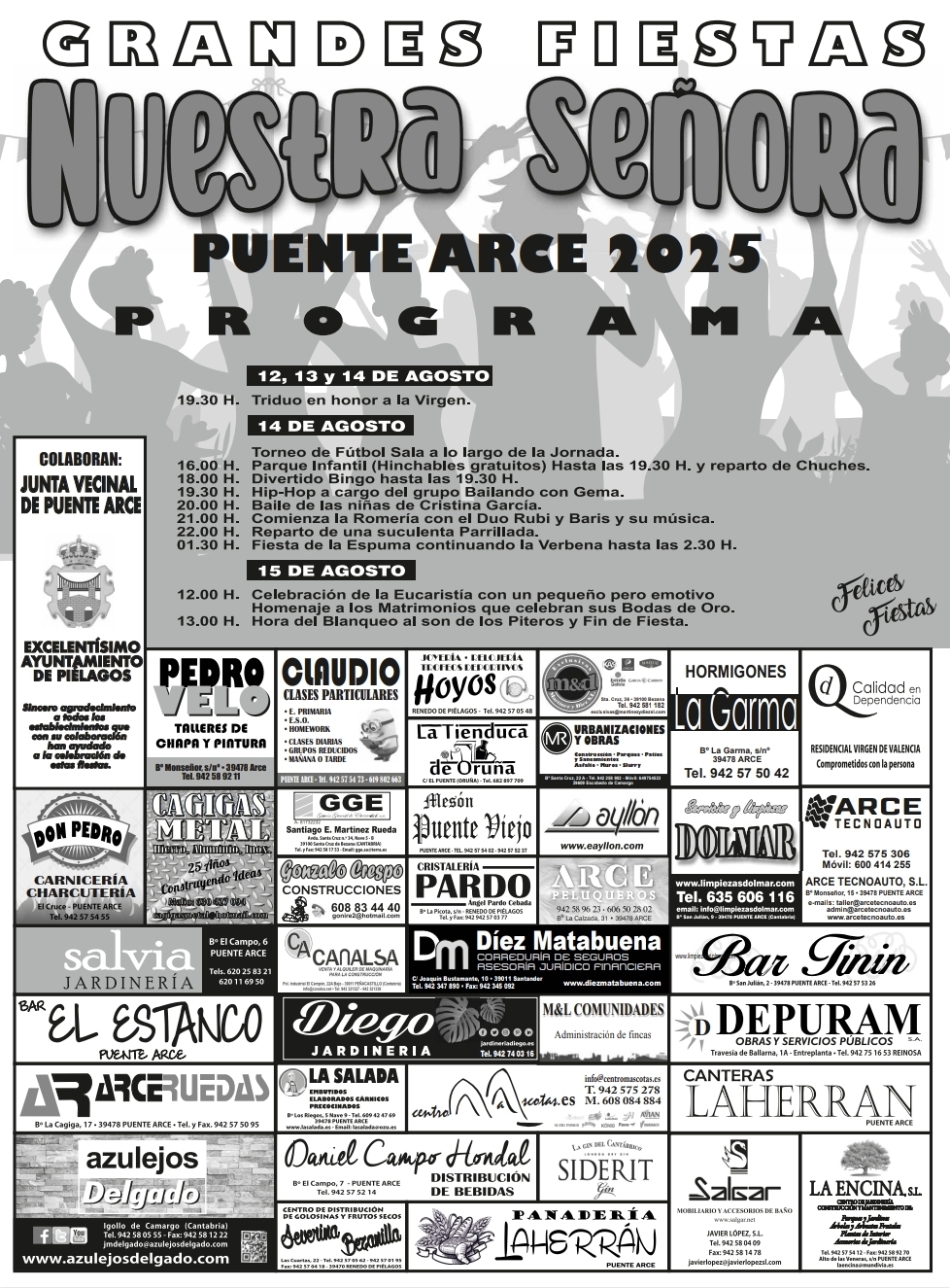 Grandes Fiestas de Nuestra Señora Puente Arce 2025
