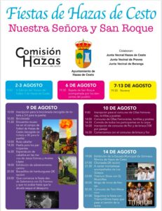 Fiestas de Hazas de Cesto 2025