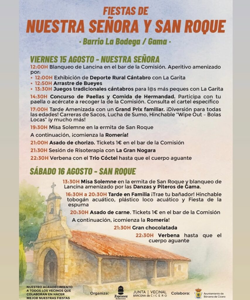 Nuestra Señora y San Roque Gama 2025