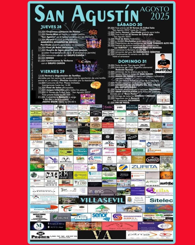 San Agustín Villasevil de Toranzo 2025