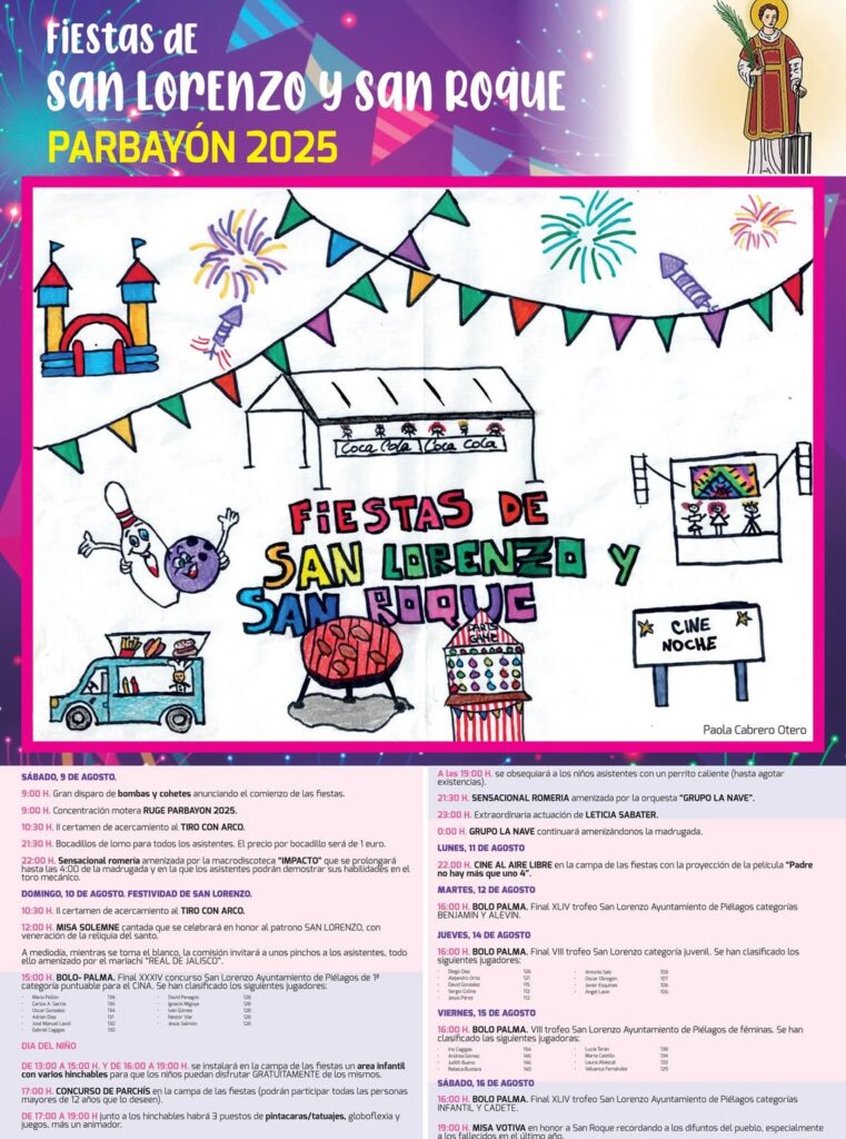 San Lorenzo y San Roque Parbayón 2025