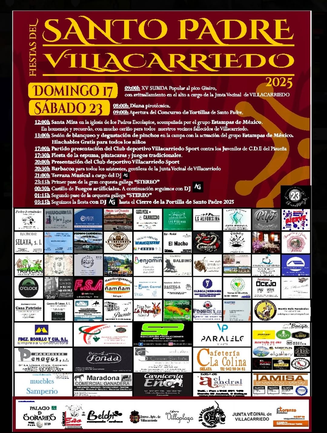 Santo Padre Villacarriedo 2025