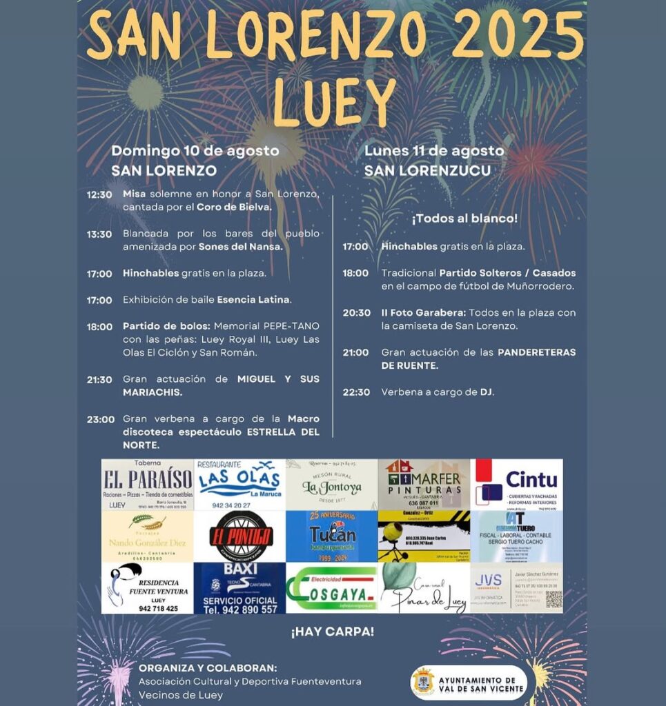 San Lorenzo Luey 2025