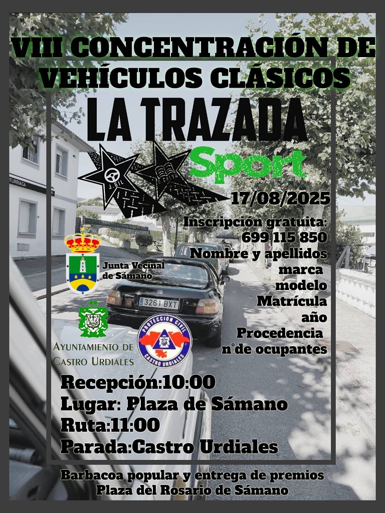 VIII Concentración de Coches Clásicos La Trazada 2025
