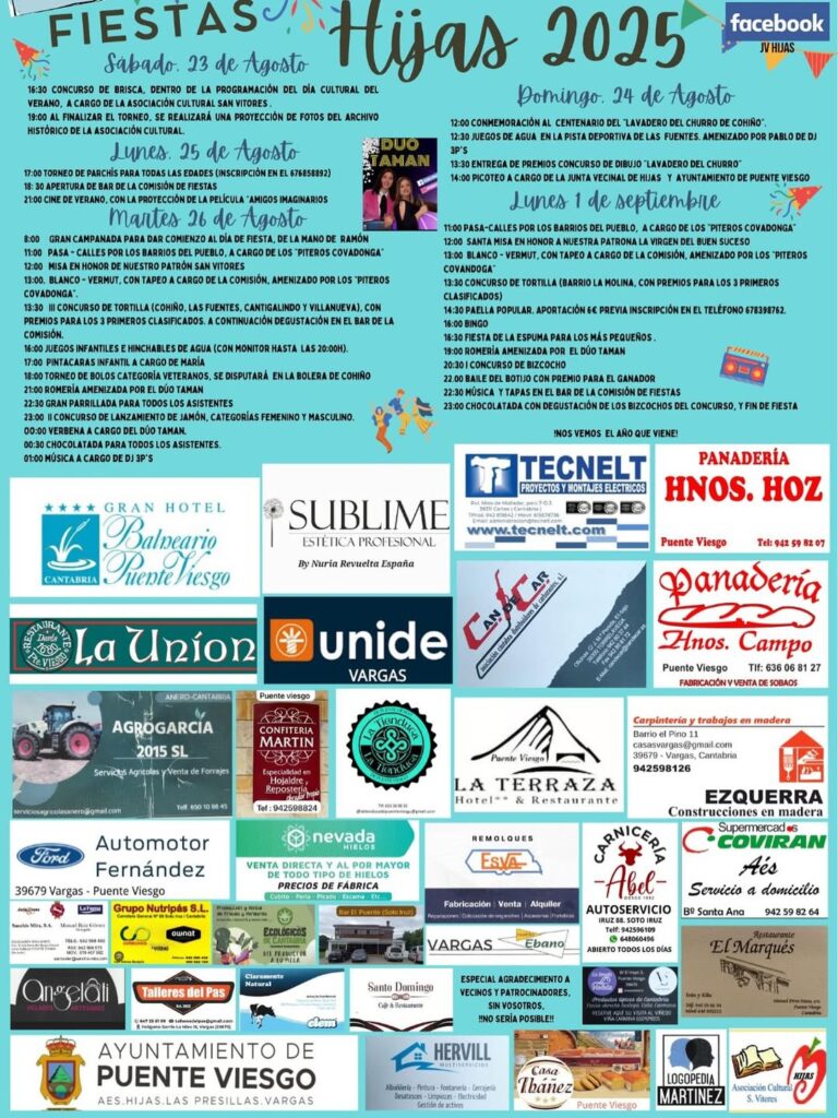 Fiestas Hijas 2025