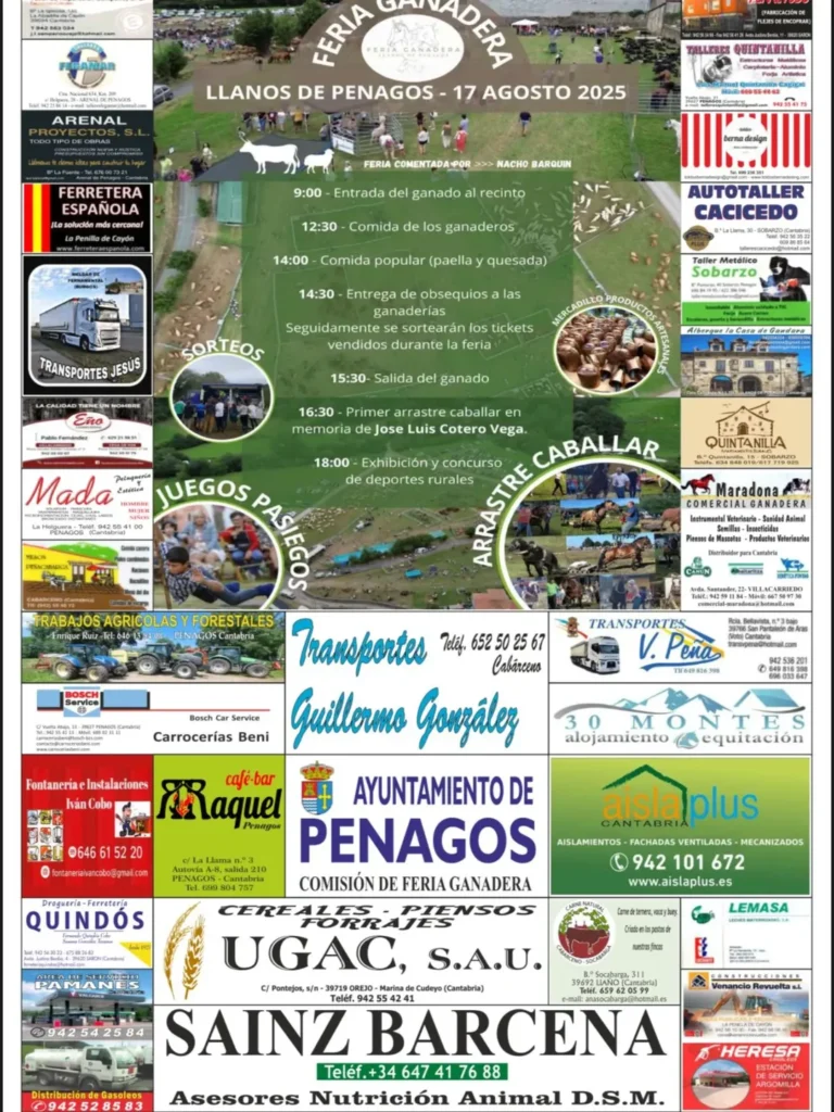 Feria Ganadera Llanos de Penagos 2025