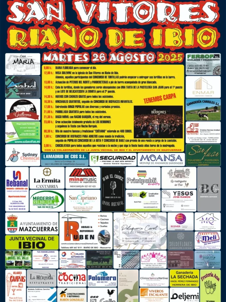 San Vitores Riaño de Ibio 2025