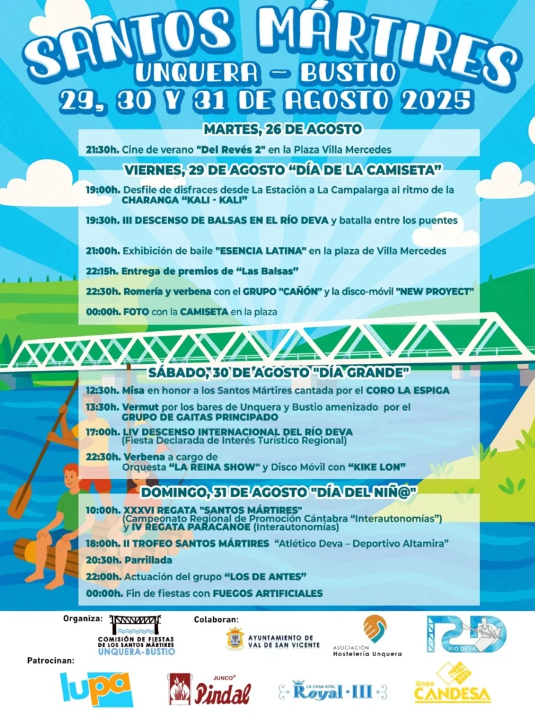 Santos Mártires Unquera Bustio 2025