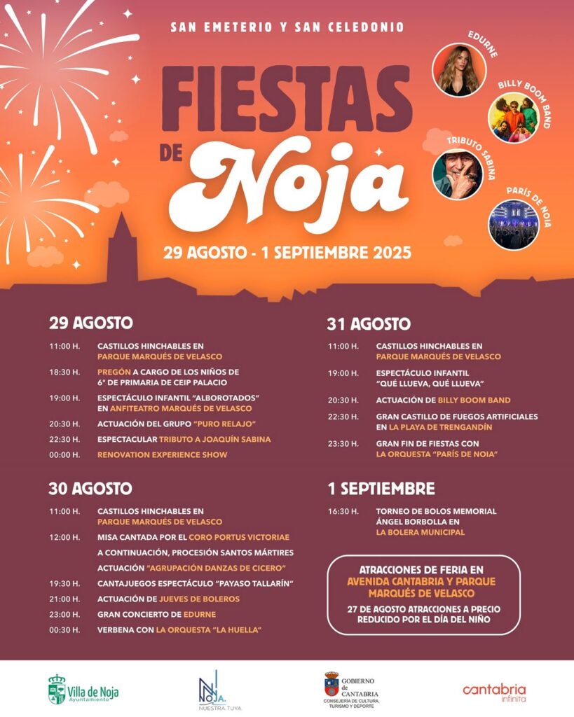 Fiestas Noja 2025