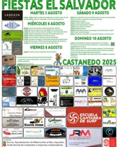 Fiestas el Salvador Castanedo 2025