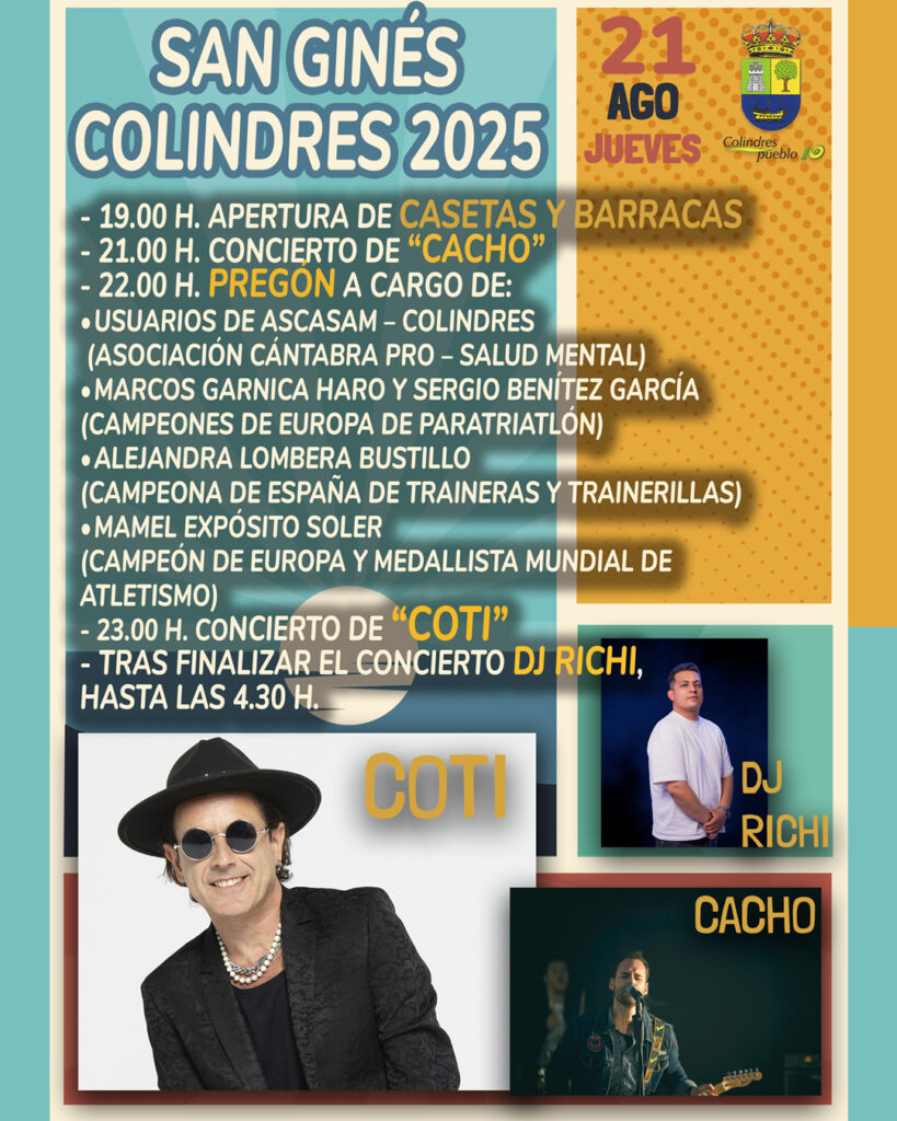 San Ginés Colindres 2025