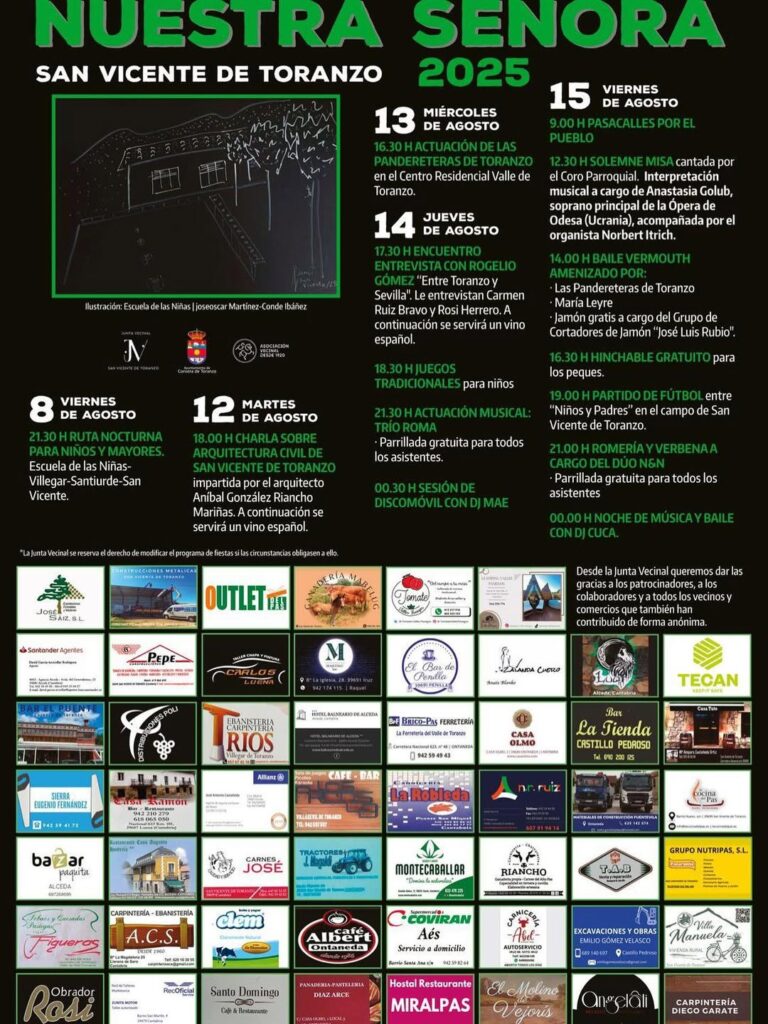 Nuestra Señora San Vicente de Toranzo 2025