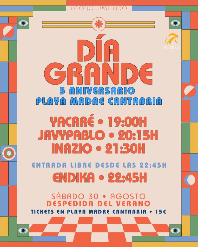 5 Aniversario Playa Madre Cantabria 2025