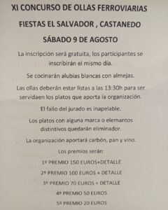 Fiestas el Salvador Castanedo 2025